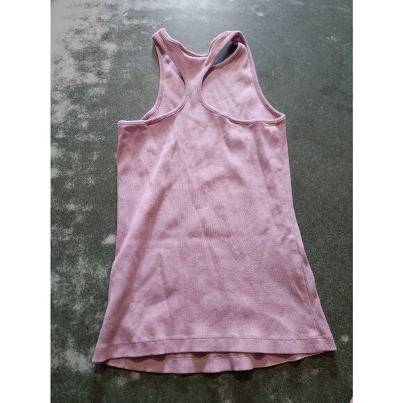 Ted Baker pink  Ribbed Racer Back Tank Top sz 1 (S) - Picture 4 of 4
